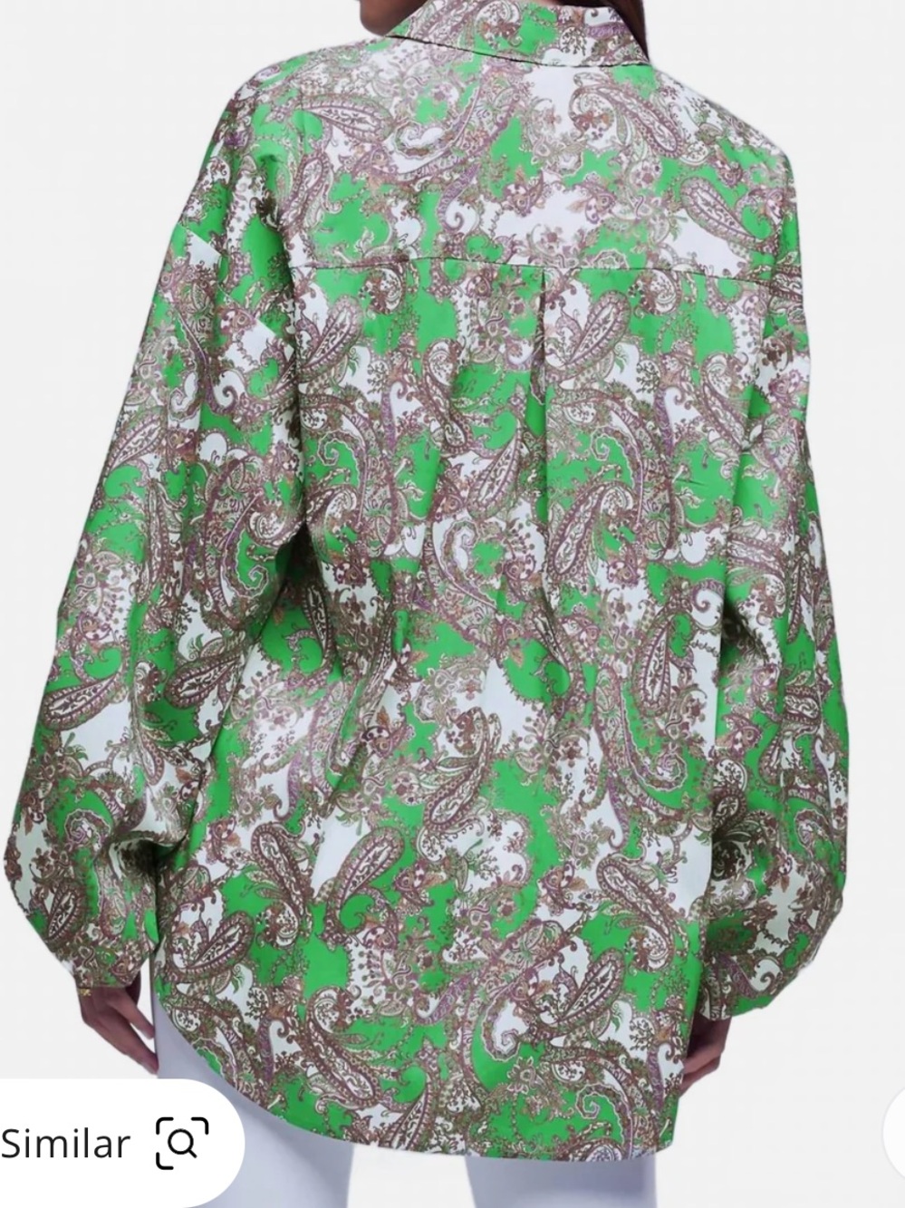 L'AGENCE Mickey Tunic Button-Down Shirt - Picture 4 of 7